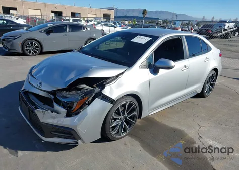 2020 Toyota Corolla Se from USA, damaged, VIN JTDS4RCE6LJ004495